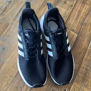 Adidas black and white cloud foam men’s size 13